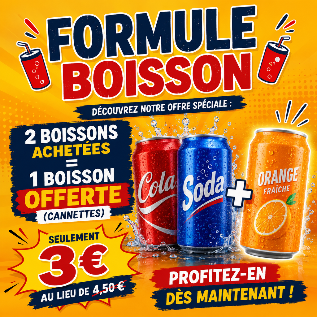 Formule boissons